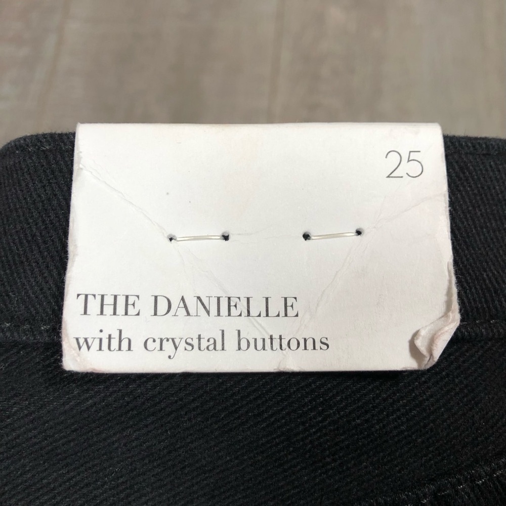 WE WORE WHAT Women’s Danielle Crystal Jean size 25 - Picture 5 of 7